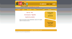Desktop Screenshot of ecritoutdesign.com